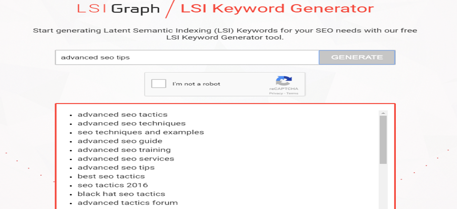 LSI Keywords